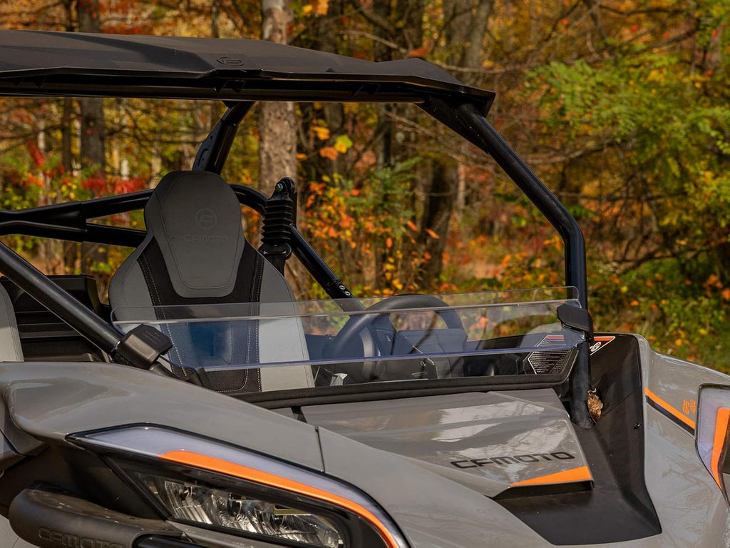 Half Windshield Clear Standard 1/4" Polycarbonate Y6921