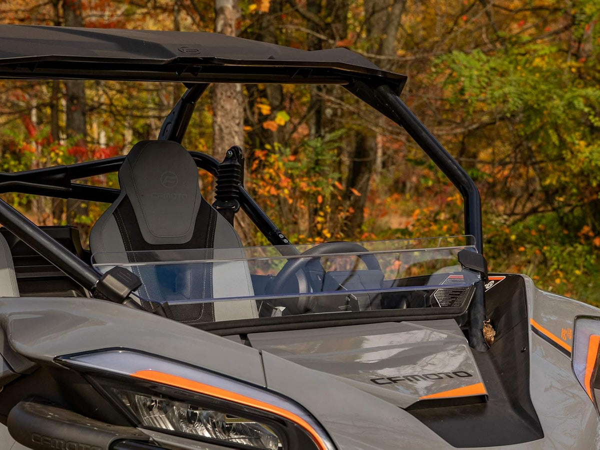 Half Windshield Clear Standard 1/4" Polycarbonate Y6921