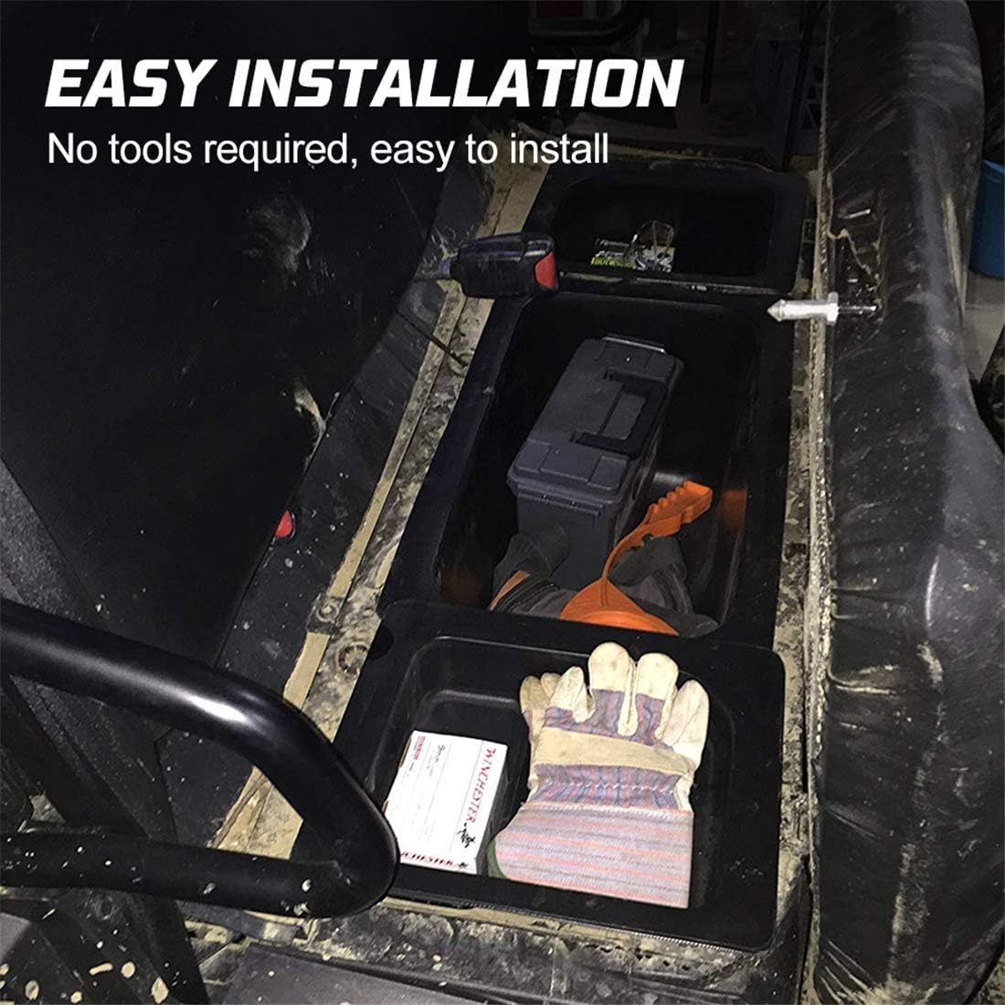 Under Seat Storage Box Bin Set for Polaris Ranger 500/570 Mid-Size C308446