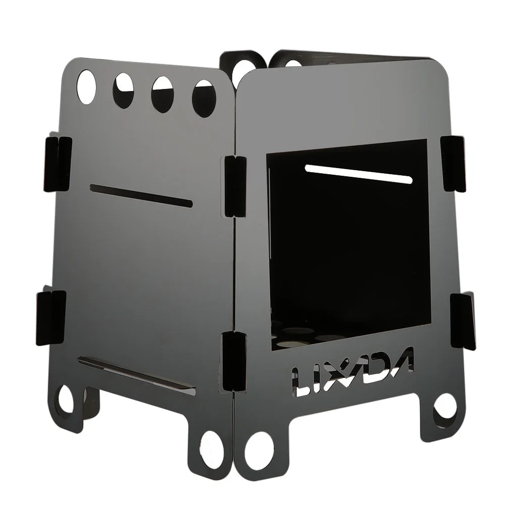 Lightweight Portable Camping Wood Stove with Storage Bag M3113