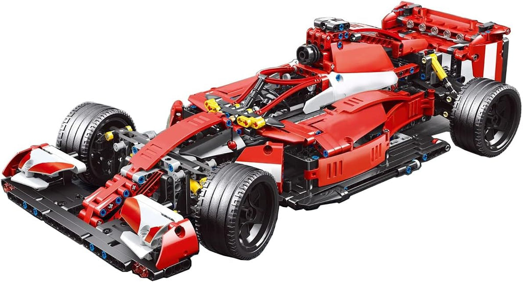 Red Super Sports Car MOC Building Blocks Kit, 1:10 Scale Sports Car Model Toys (1250 Pcs) I375858
