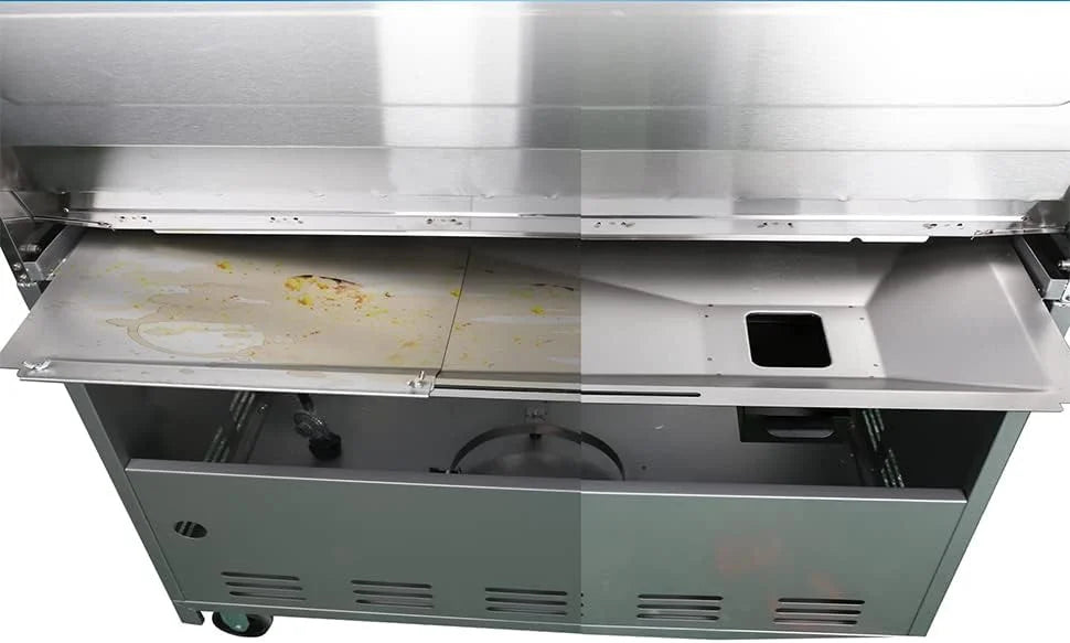Universal Grease Tray with Catch Pan for Gas Grill F393445