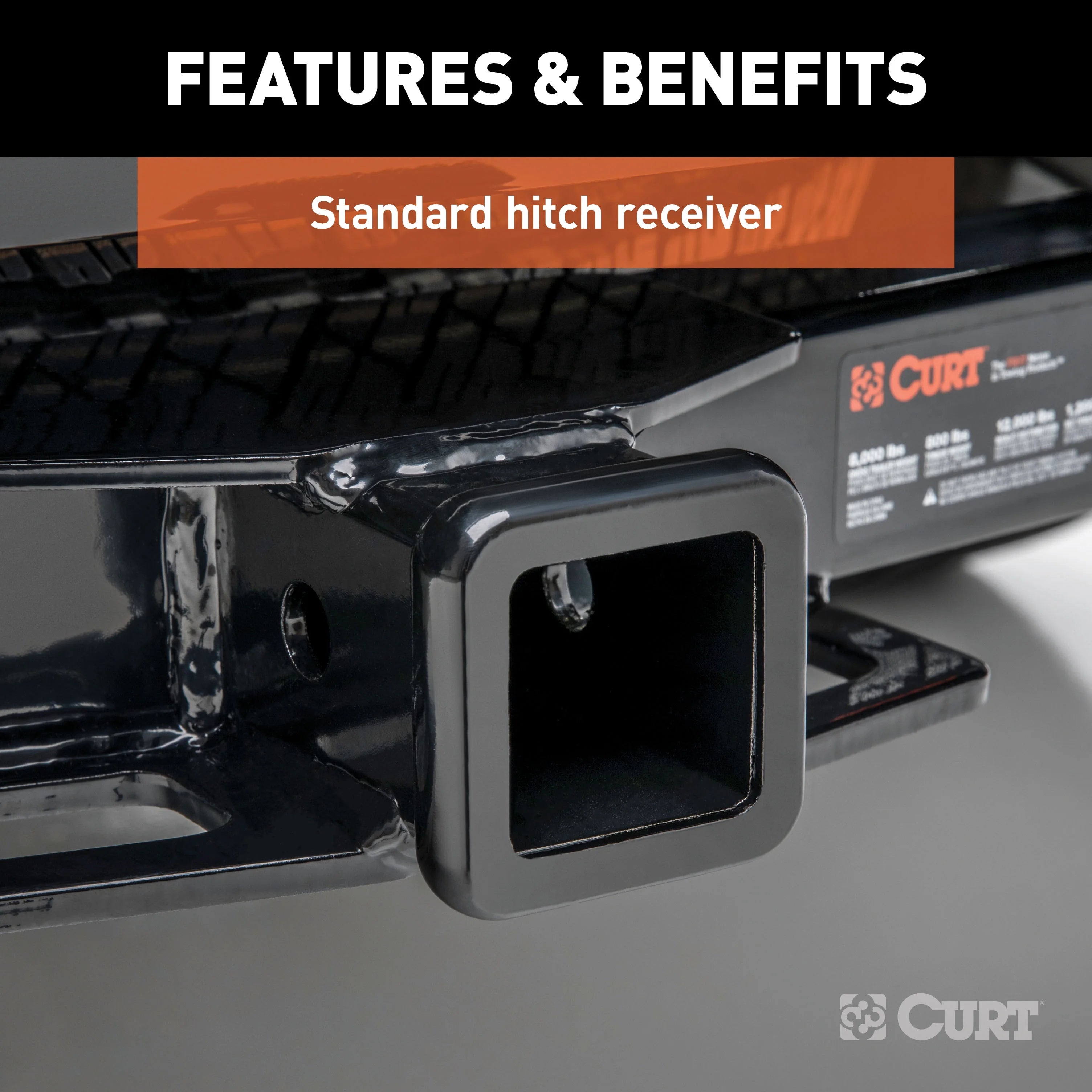 Class 3 Trailer Hitch with Installation Hardware S865