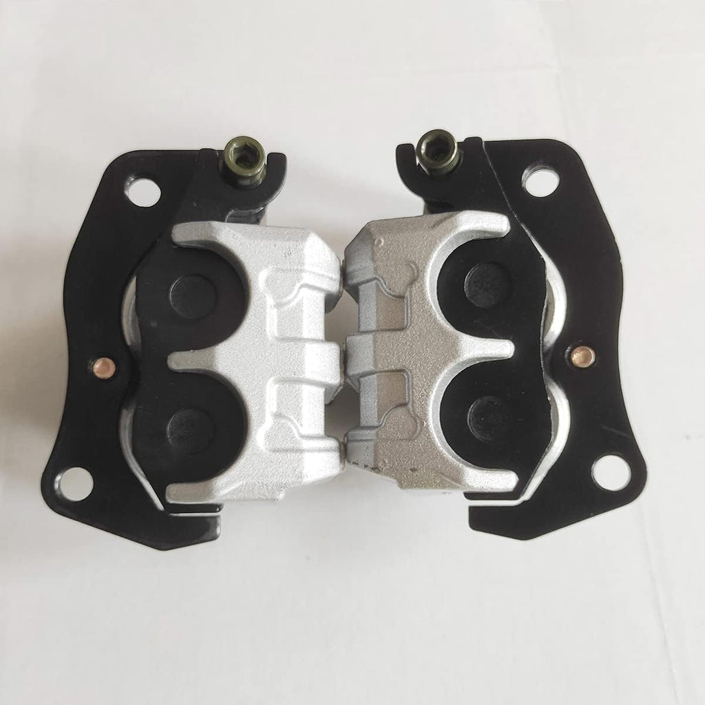 Front Left Right Brake Caliper with Pads, Mounting Bracket F80938