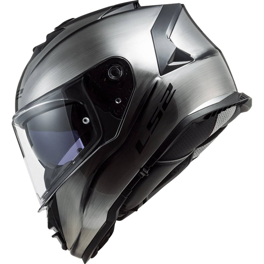 Brushed Alloy Solid Helmet Q120