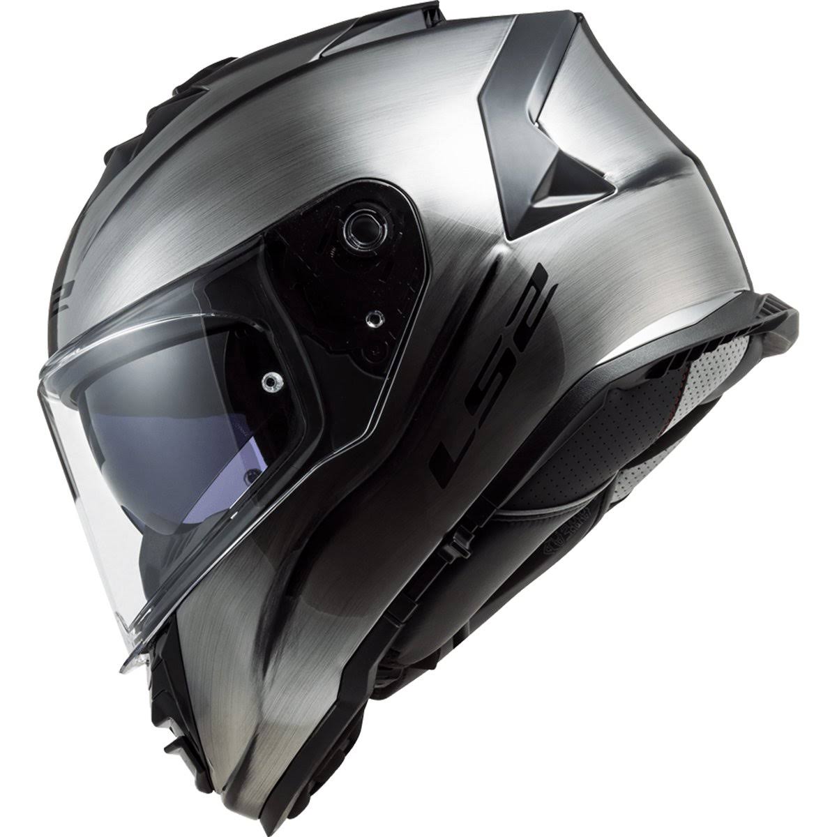 Brushed Alloy Solid Helmet Q120