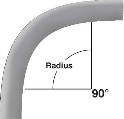 2-1/2 inch Rigid PVC 90 Degree Elbow F355