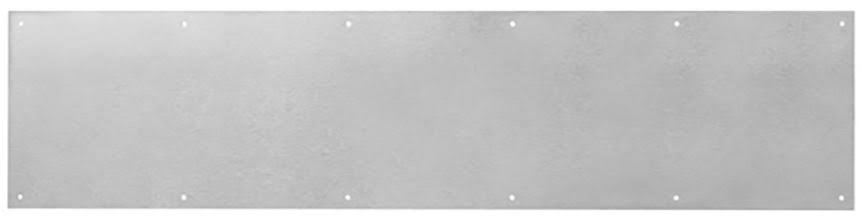 Polished Stainless Steel Metal Kick Plate 18 x 34 G49816
