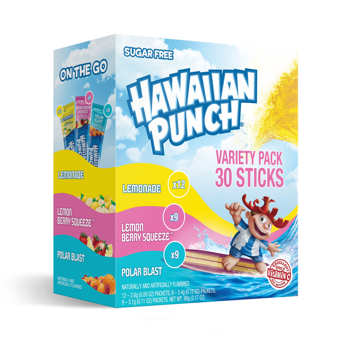Sugar Free Powder Drink Mix Variety, 30 count L466