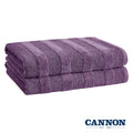 Plum Cotton 2 Pack Bath Towels A506921