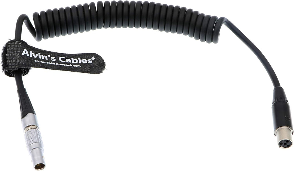 2 Pin Male to Mini XLR 4 Pin Female Monitor Power Cable Pack of 2 Y4743
