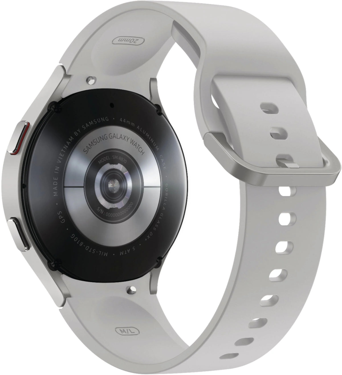 Silver 44mm LTE Aluminum Smartwatch U323
