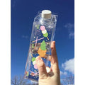 500ml 16.9oz Clear Milk Carton Water Bottle B95764