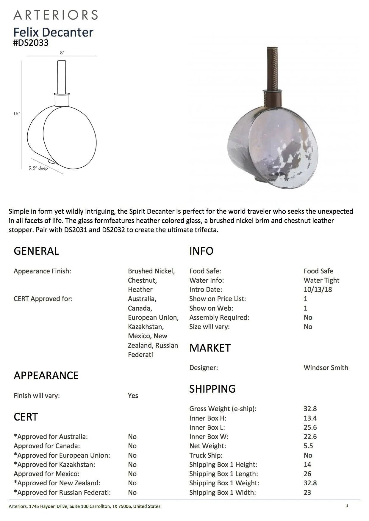Decanter S284