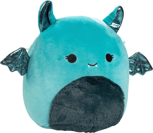 10" Teal Bat Plush Stuffed Animal Toy E101562