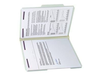 Letter Size Pressboard Classification Folders with Fasteners, 25 per Box I215185