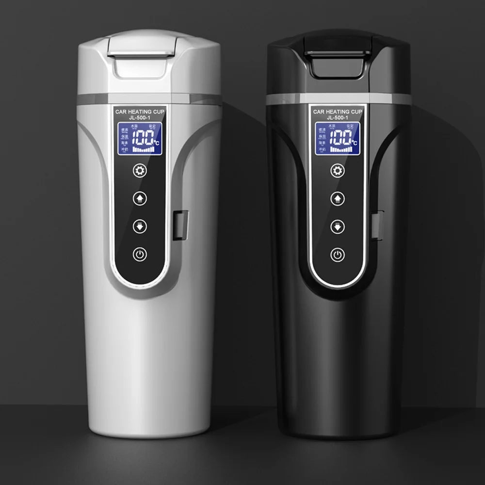12.0V Car 24V Truck Heated Water Cup Electric Kettle J51835