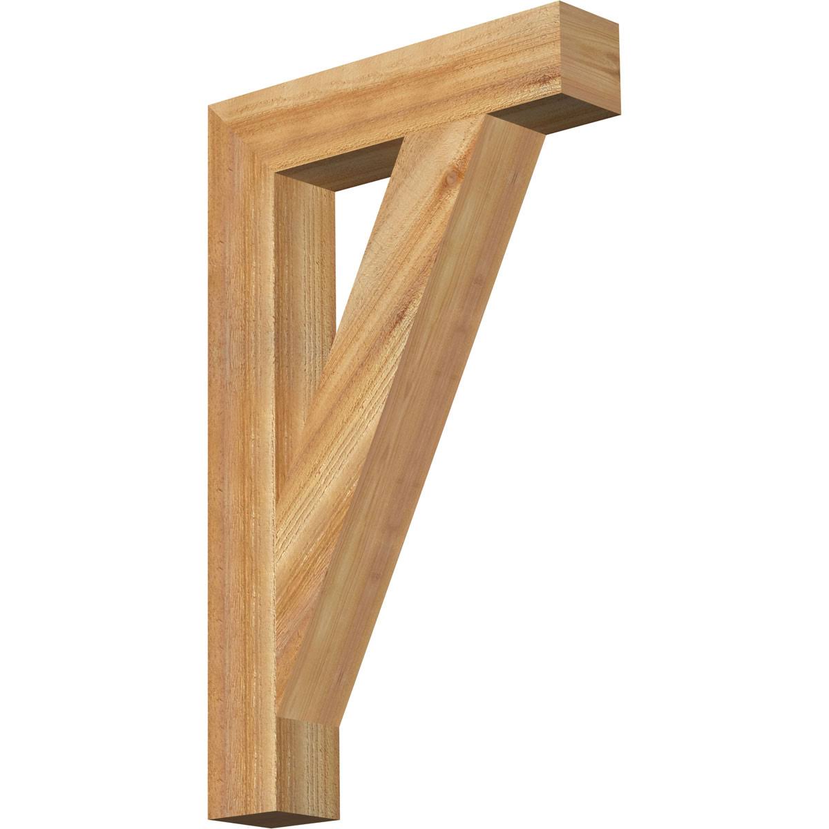 Western Red Cedar Traditional Block Bracket K928