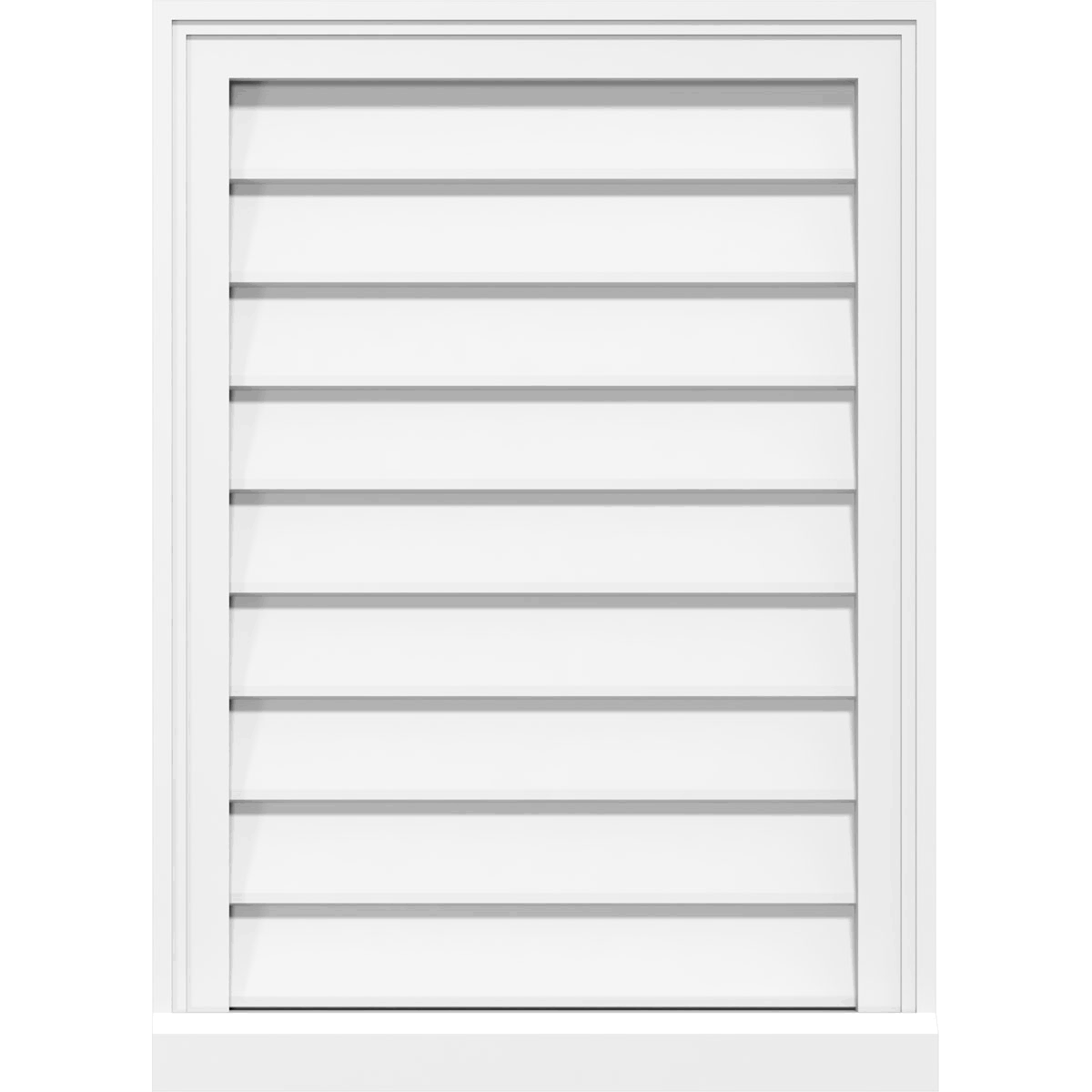 30x22W x 40x22H PVC Gable Vent D1596
