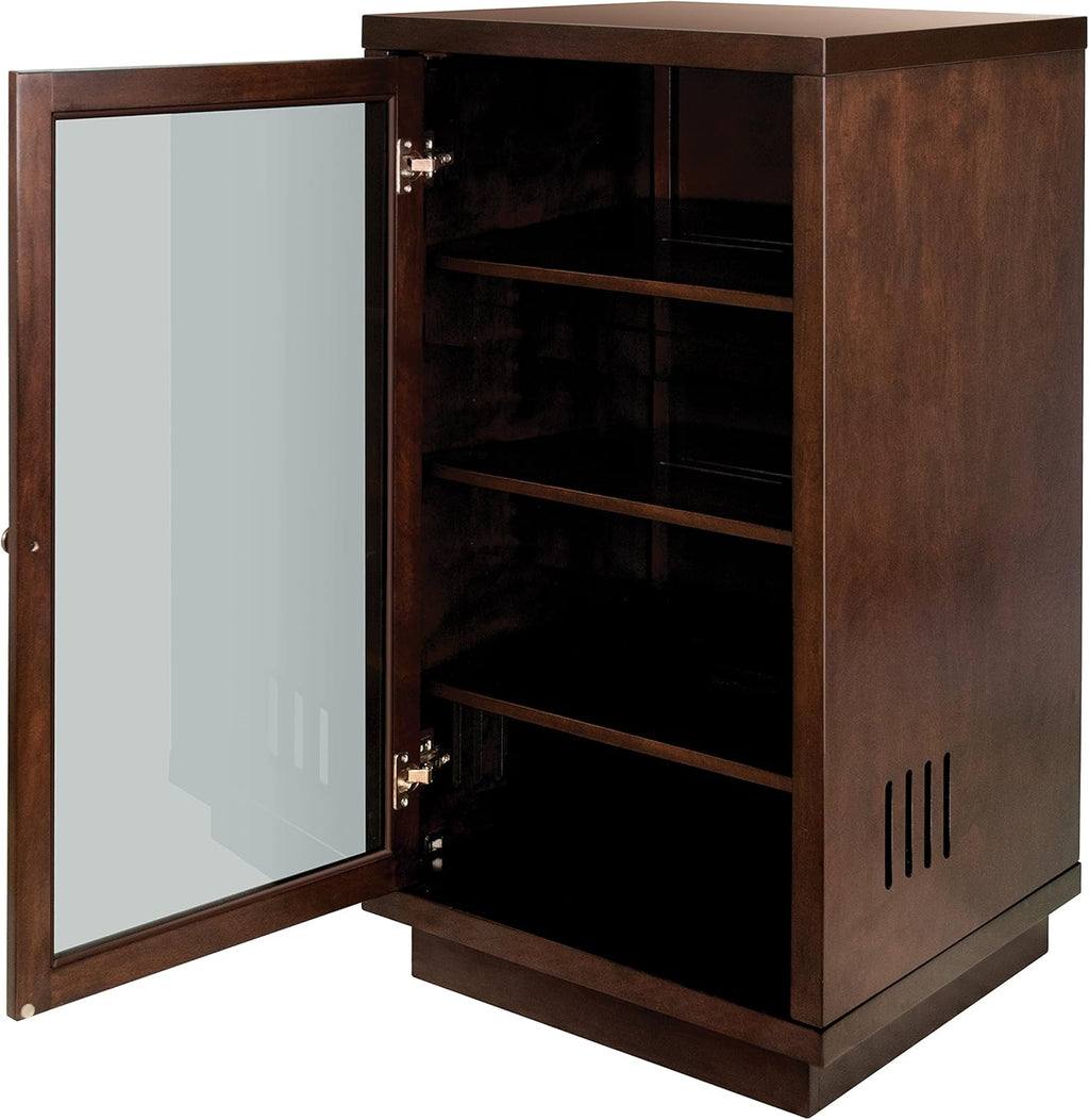 Dark Espresso Audio Video Component Cabinet C5163