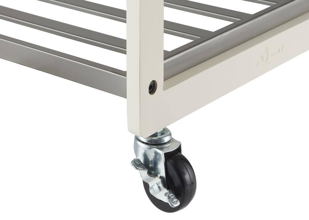 White 3 Bag Laundry Cart U789268