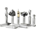 10-pc CNC Router Bit Collection, 1/2 inch Shank P868