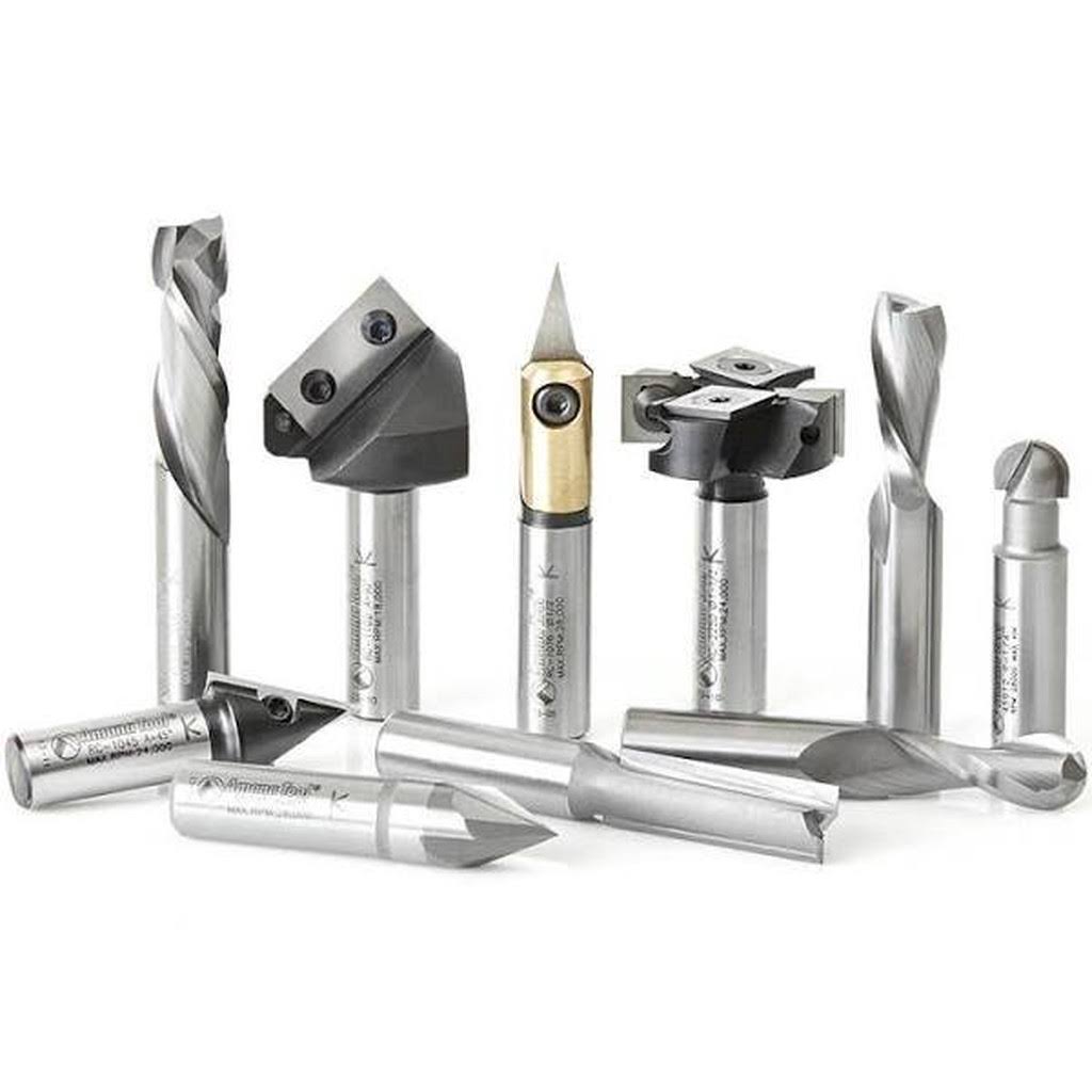 10-pc CNC Router Bit Collection, 1/2 inch Shank P868