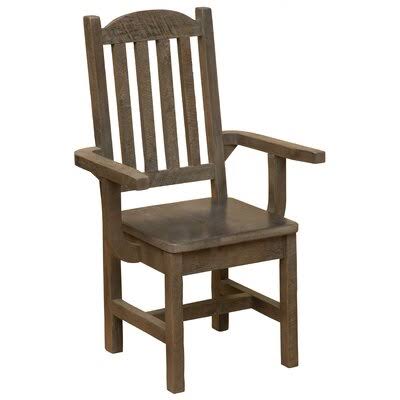 Barn Brown Solid Wood Dining Chair R5272
