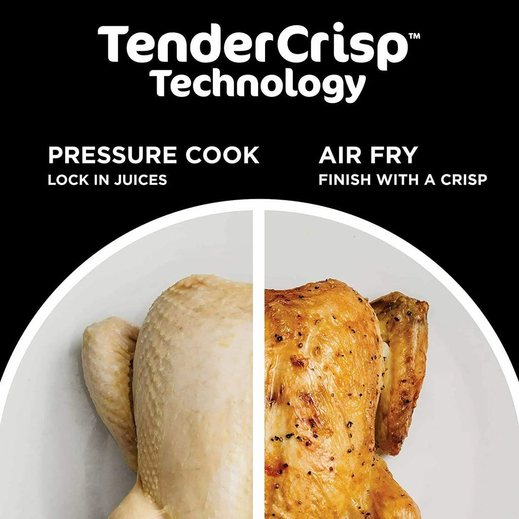 6.5 Quart 9-in-1 Pressure Cooker and Air Fryer X312695