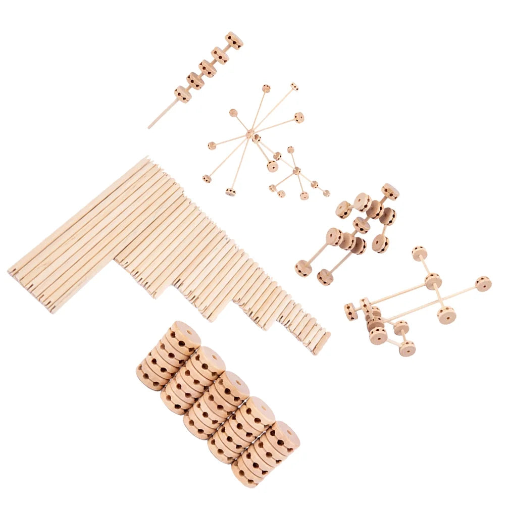 Wooden Building Blocks Toys 1 Set E417