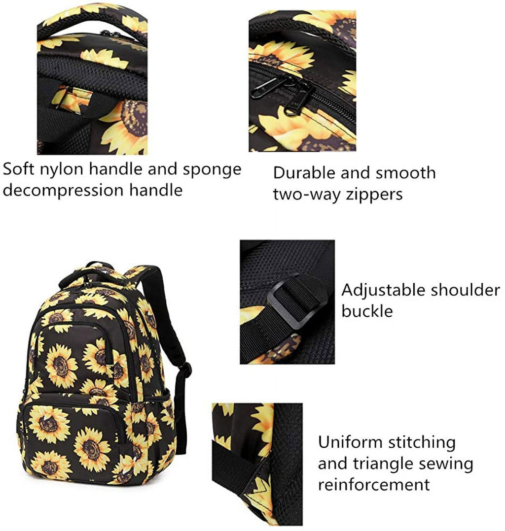 Sunflower Printing Backpack X985