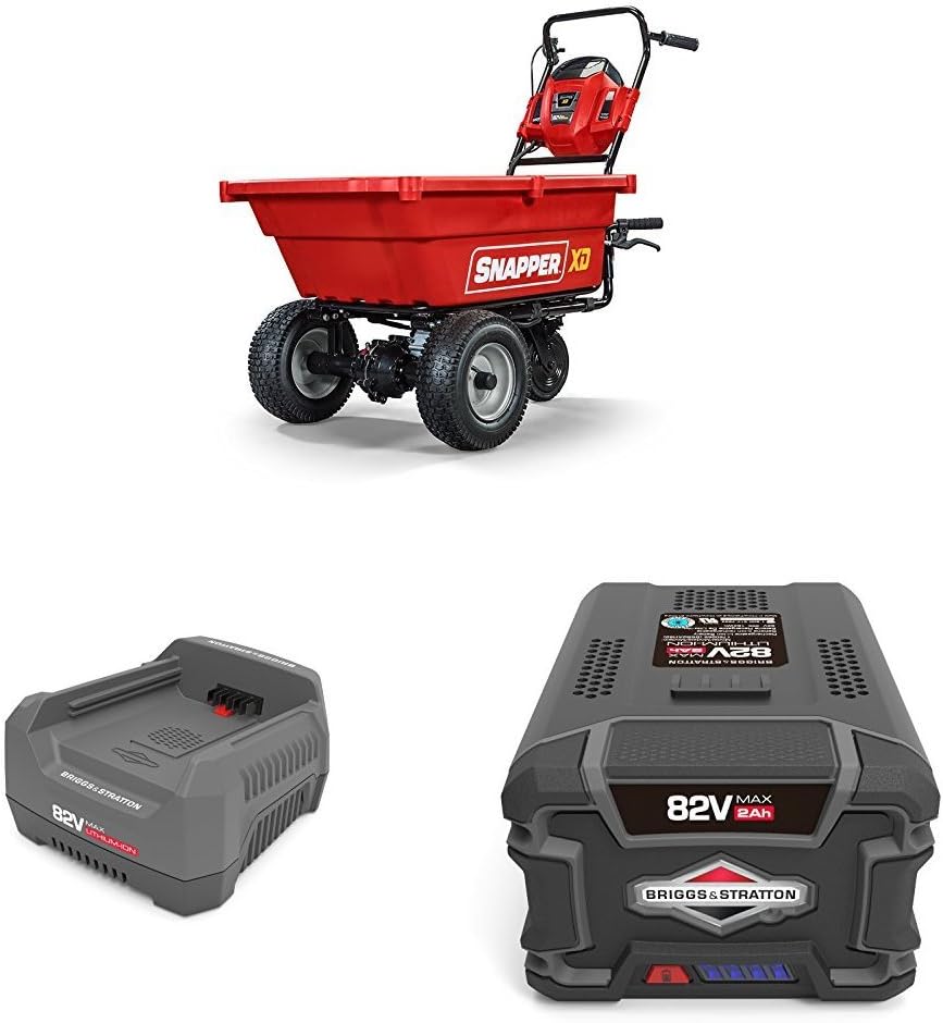 Red/Black Side Extension Attachment for 82V Utility Cart O622