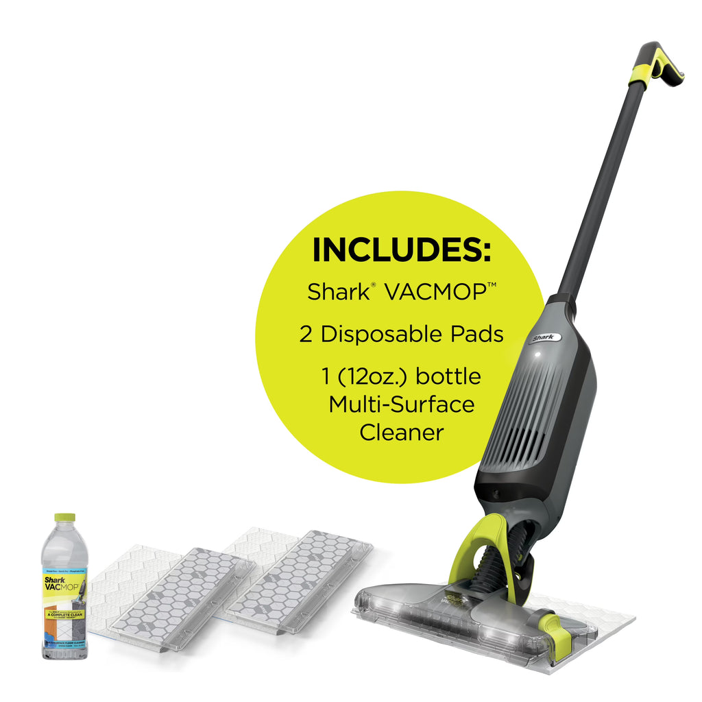 Cordless Hard Floor Vacuum Mop with Disposable Pad A463