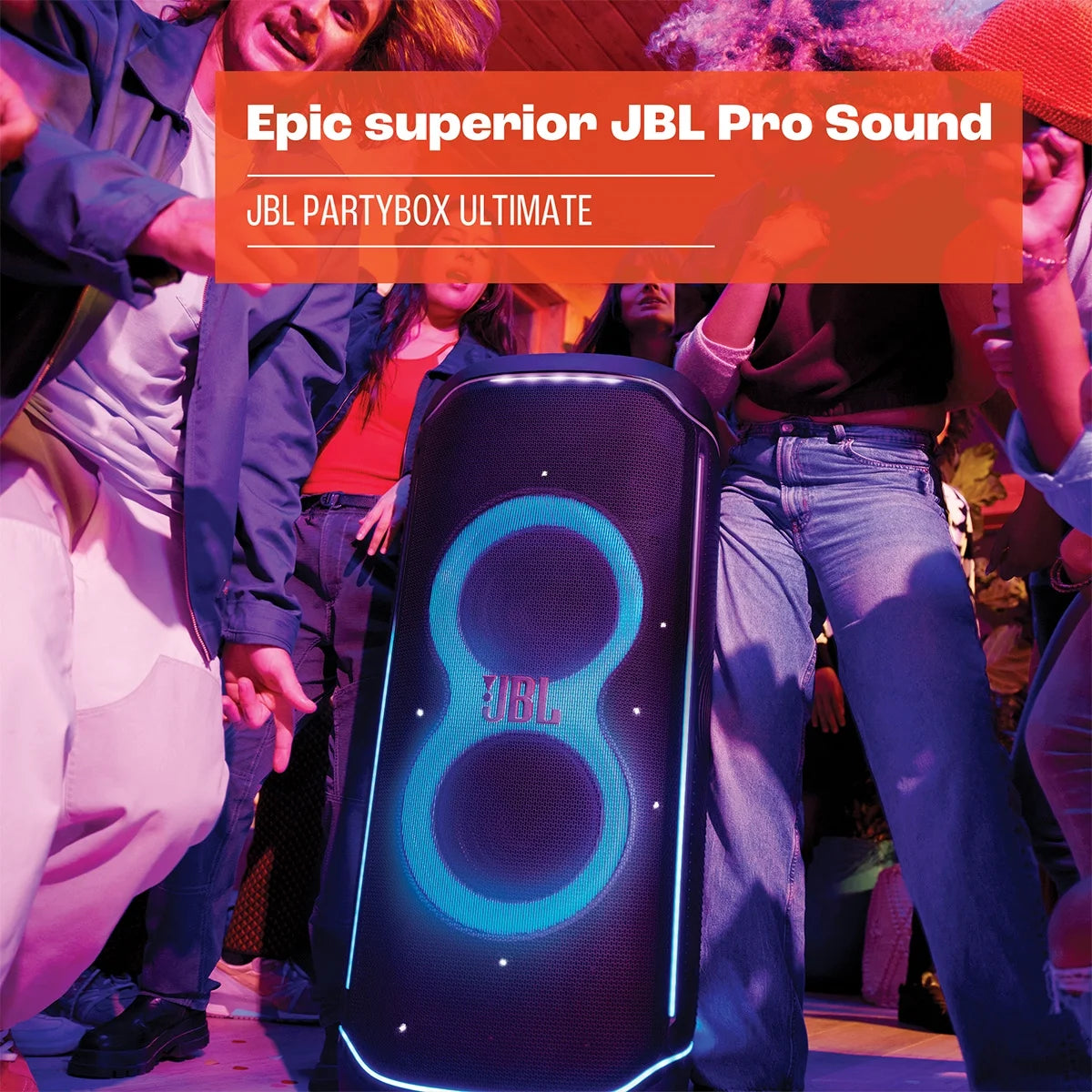 Waterproof Wi-Fi Party Speaker with Dolby Atmos B748988