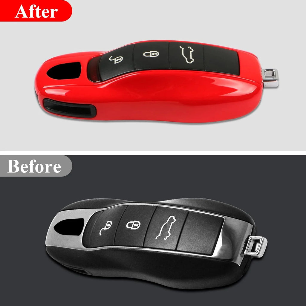 Red Painted Smart Key Fob Shell 3 Pcs N205545