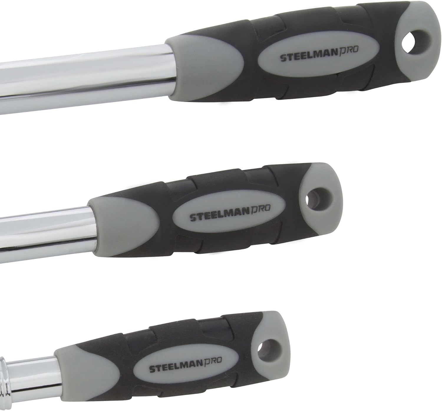 3-Piece Chrome-Vanadium Steel Ratchet Tool Set C35086