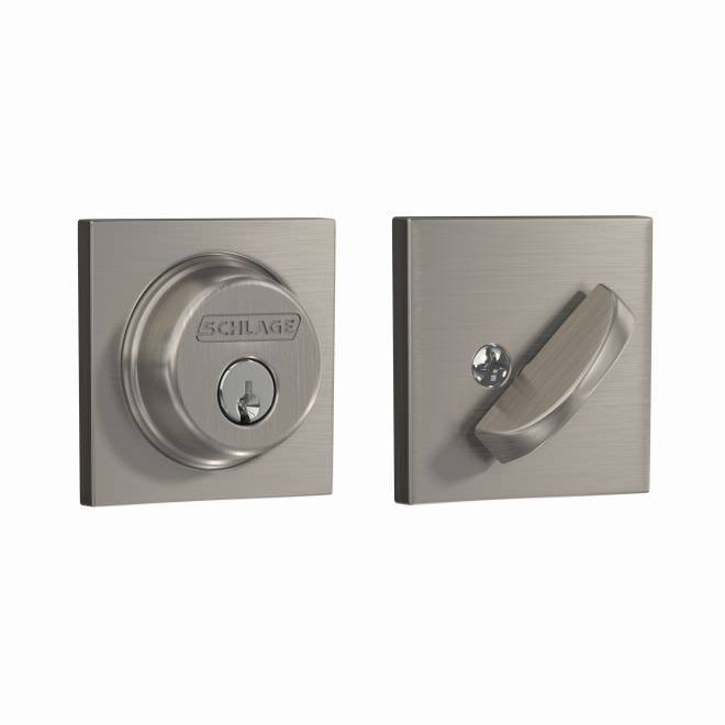 Single Cylinder Deadbolt in Satin Nickel G125926