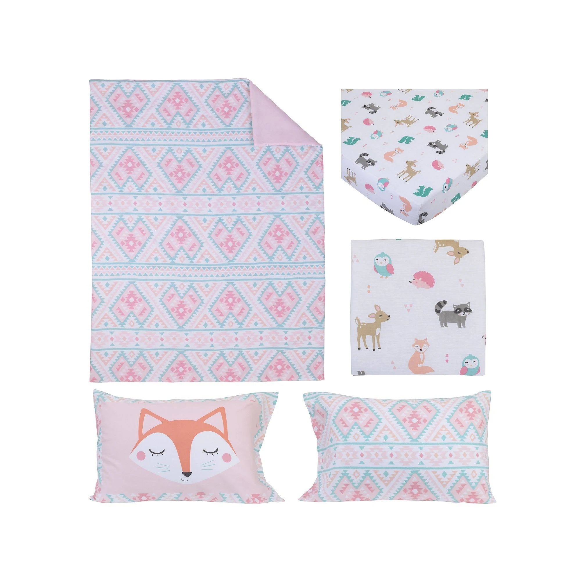 4 Piece Toddler Bedding Set W569