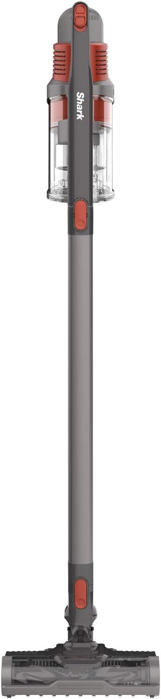 Orange Cordless Stick Vacuum Cleaner with Crevice Tool & Duster Brush M8304