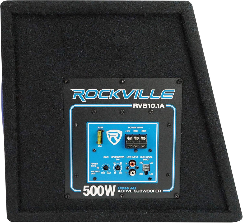8 Inch 300W Powered Car Subwoofer with Remote F2578