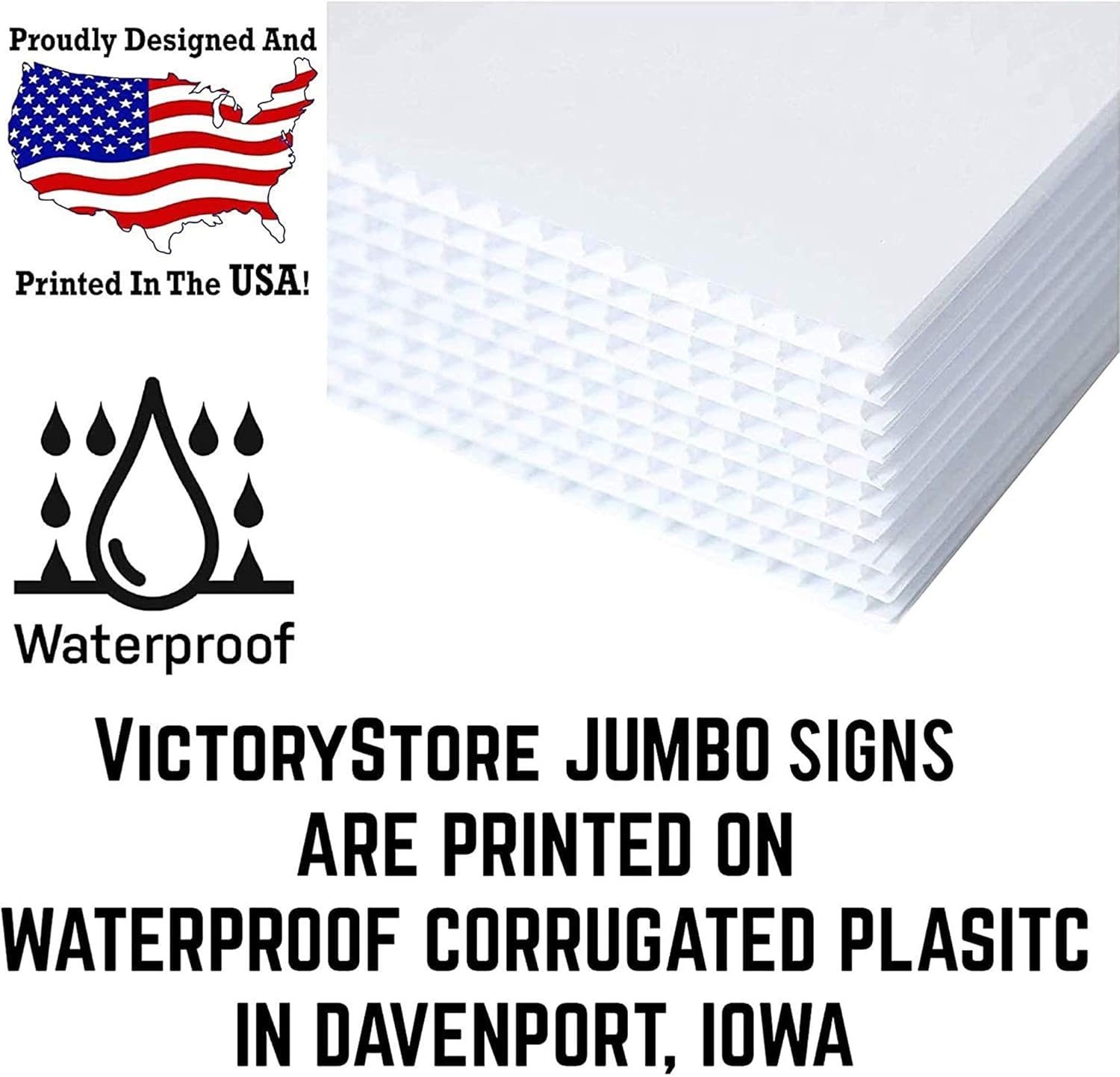 407 Piece Yard Sign Starter Kit with Stakes V46941