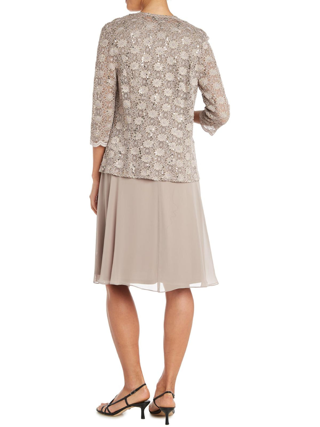 2 Piece Lace Dress and Jacket Set P157780
