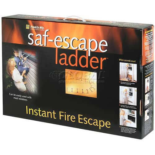 Portable Fire Escape Ladder 25 ft. O711963