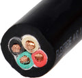 10 Gauge 4 Conductor 25' SOOW Wire V32650