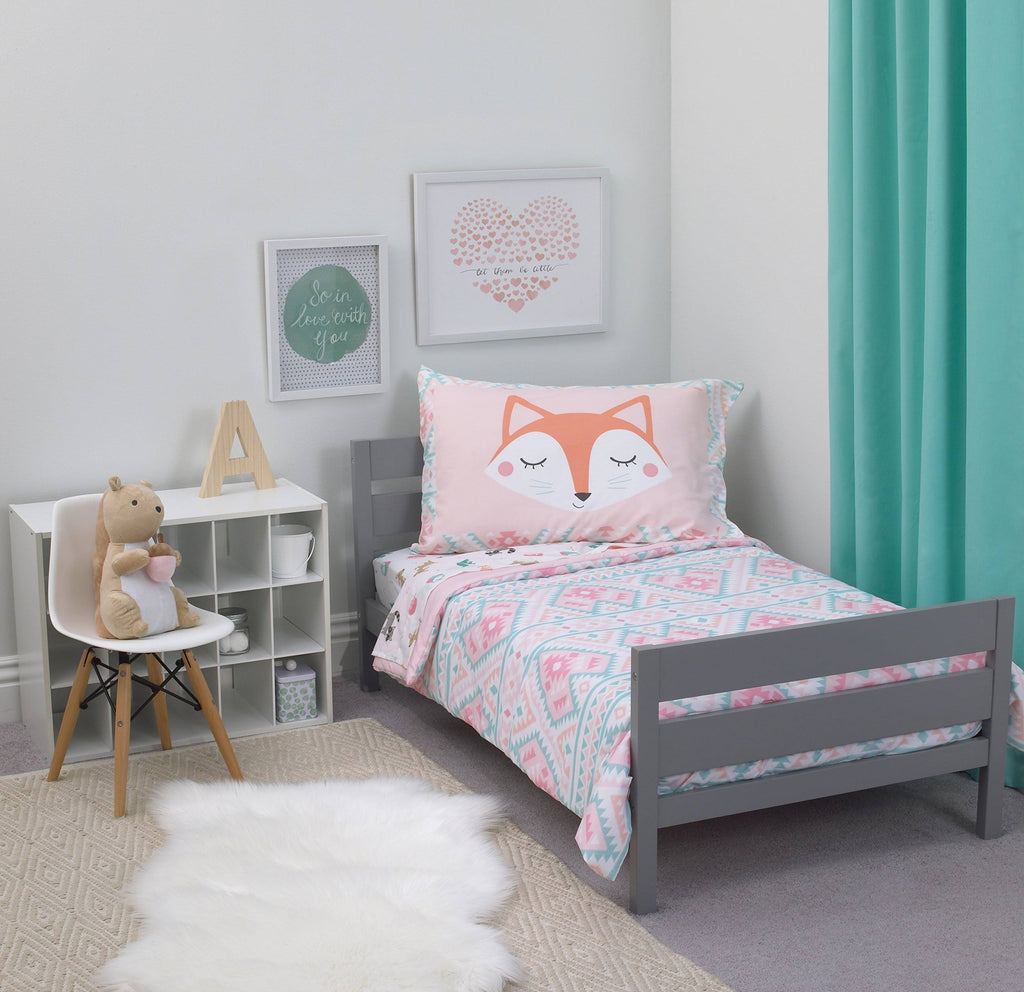 4 Piece Toddler Bedding Set W569