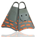 Swimfins Grey/Orange stripes XS W85087
