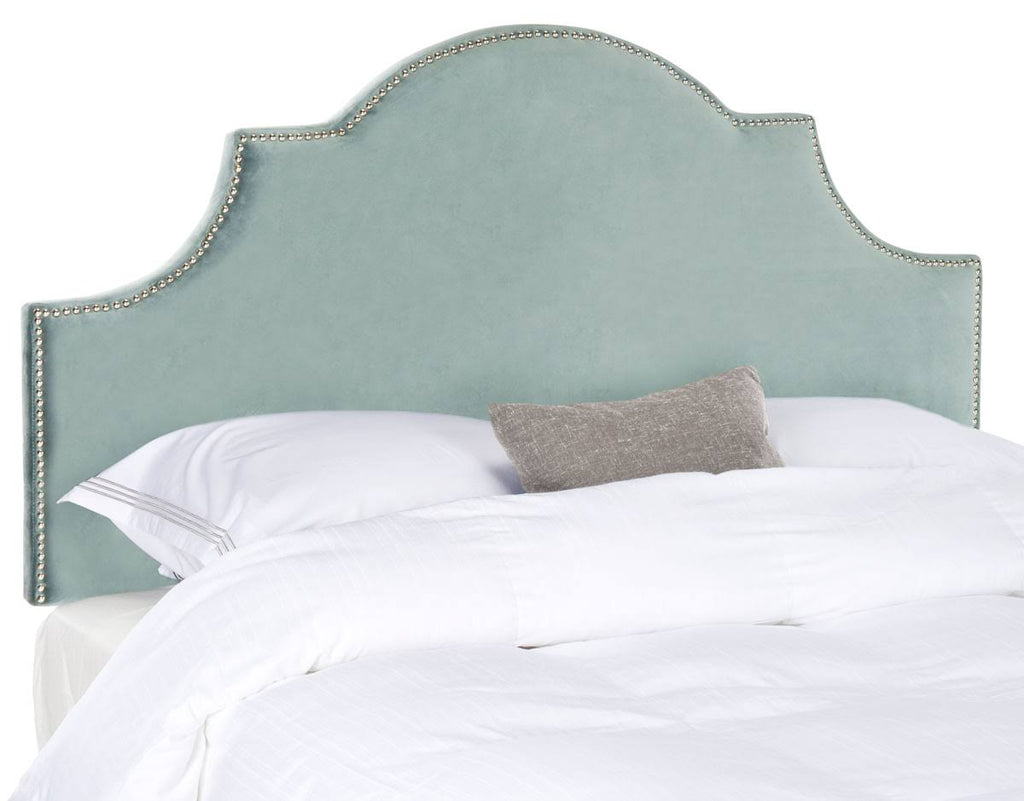 Wedgwood Blue Full Arched Headboard A211629