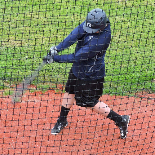 #60 Twisted Knotted Black Polyethylene Batting Cage Nets J949444