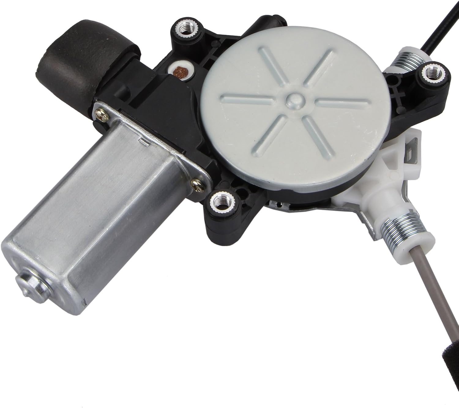 Front Left Driver Side Power Window Regulator with Motor for Honda Accord 4 Door 2003-2007 Pack of 2 W313