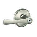 Satin Nickel Entry Lever J23341